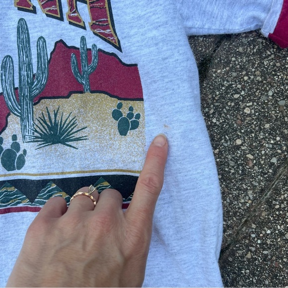 Arizona Graphic T-Shirt with Red Accents - Picture 4 of 7